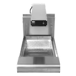 Frymaster Food Warmer & Holding Station, ceramic heating element with wire guard, radiant heat, includes; heat lamp, cord & plug, 12 x 20 x 2-1/2" stainless steel cafeteria-style pan & screen (additional cabinet required), NSF, cULus