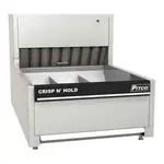 Pitco Crisp 'N Hold™ Crispy Food Station, countertop, 4 sections, capacity 1780 cu. in., circulated air heating, removable product tray, grease filter, stainless steel construction, UL, NSF
